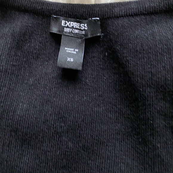 EXPRESS body contour lace pierced sweater - Picture 5 of 8